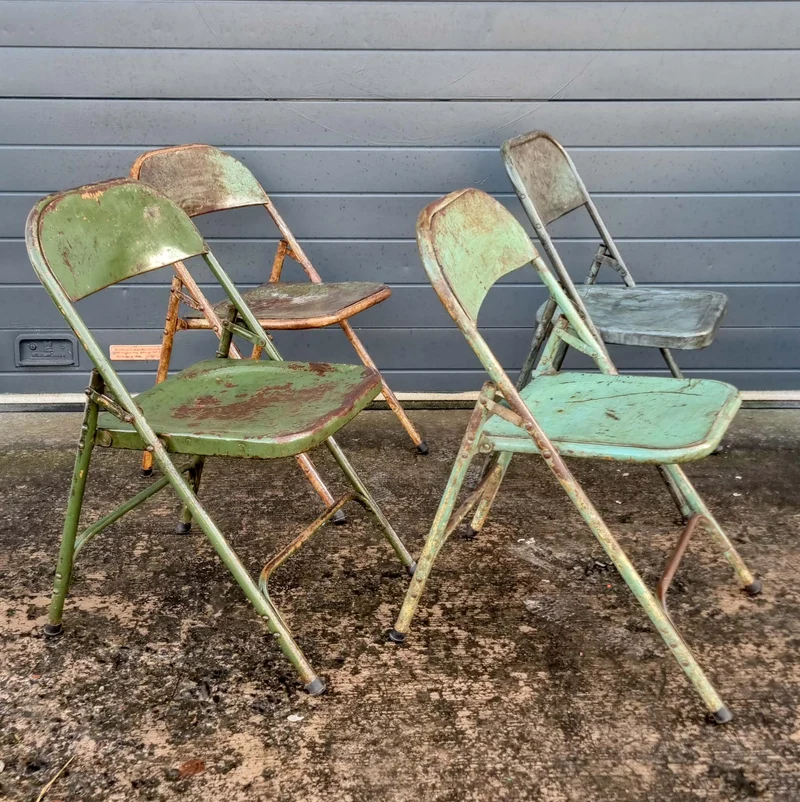 Vintage Green Chair